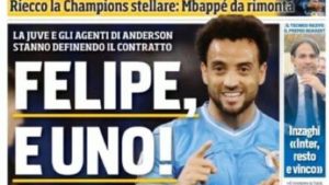 Felipe Anderson, altro che Juve! L’ex obiettivo del Milan va al Palmeiras: che gaffe di Tuttosport! – FOTO
