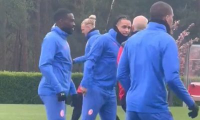 Pioli Okafor allenamento Milan