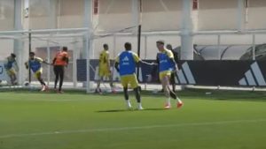 Juve Milan, l’allenamento dei bianconeri il giorno dopo il match con la Lazio: il REPORT