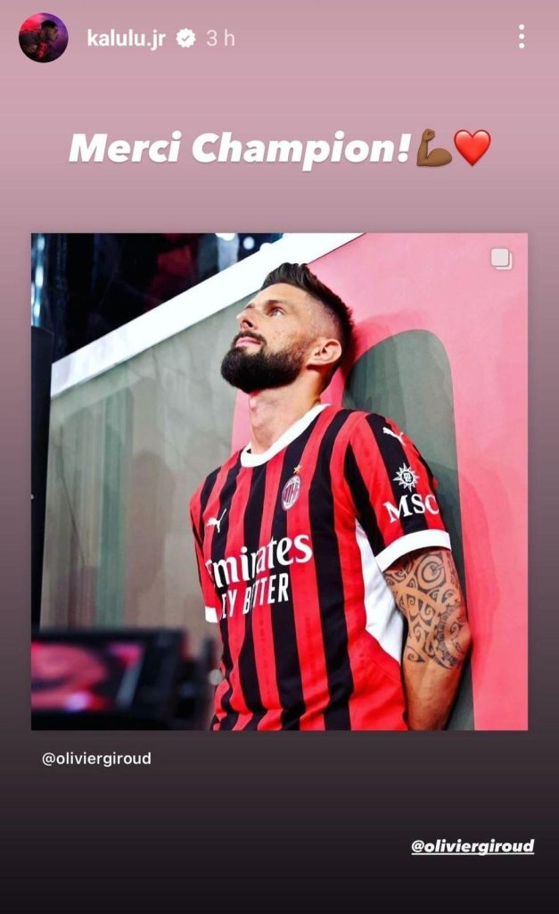 Kalulu saluta Pioli, Giroud e Kjaer: il MESSAGGIO social ai 3 che lasciano il Milan - FOTO 28 Immagine WhatsApp 2024 05 26 ore 21.46.46 febcceaf