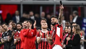 Giroud a MilanTv: «Non potevo sognare un addio migliore, questo club rimarrà nel mio cuore»