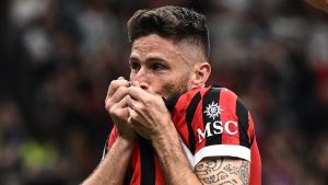 Giroud da urlo in Europa League: l’ex Milan entra nella ripresa e decide la gara del Lille contro i norvegesi del Brann