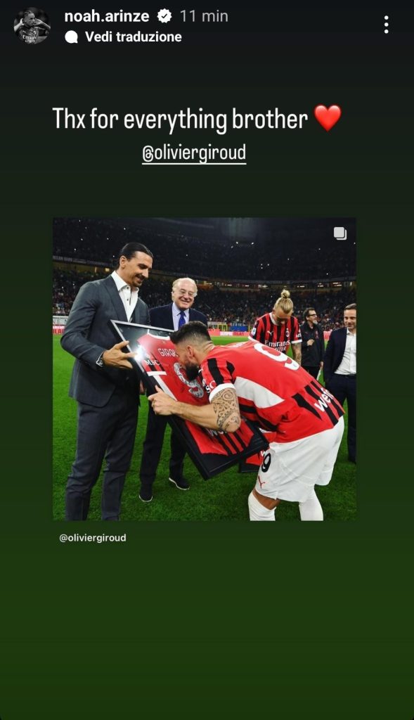 Okafor saluta Giroud e Kjaer: il messaggio social dell'attaccante non lascia dubbi su questo - FOTO 27 okafor giroud