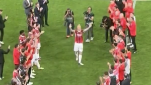 Kjaer saluta il Milan: «Qui mi sento come in Nazionale, è diventata una famiglia. Questo gruppo mi ha fatto divertire ogni giorno»