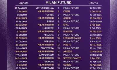 Calendario Milan Futuro