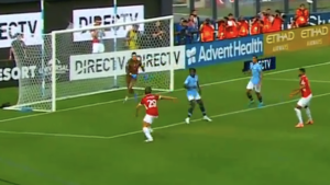 Doppietta Colombo: l’attaccante è SCATENATO e lancia un chiaro segnale al Milan contro il Manchester City – VIDEO