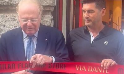 scaroni fonseca inaugurazione milan store