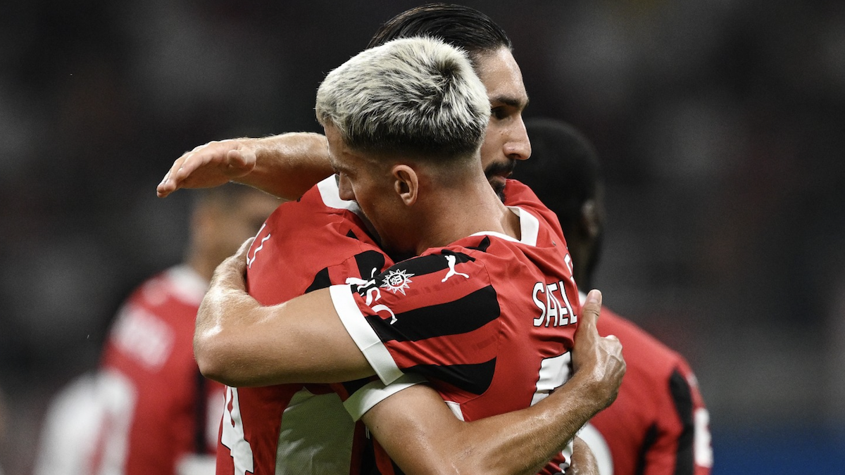 Milan Monza trofeo Berlusconi 3-1: tris a San Siro, i rossoneri alzano la coppa 26 Adli Saelemaekers