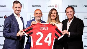 Il Milan annuncia la PARTNERSHIP con ASUS: «Passione e innovazione ci uniscono in una visione di successo e progresso»