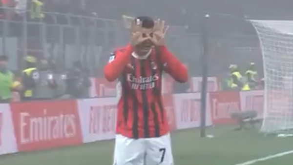 morata gol milan empoli