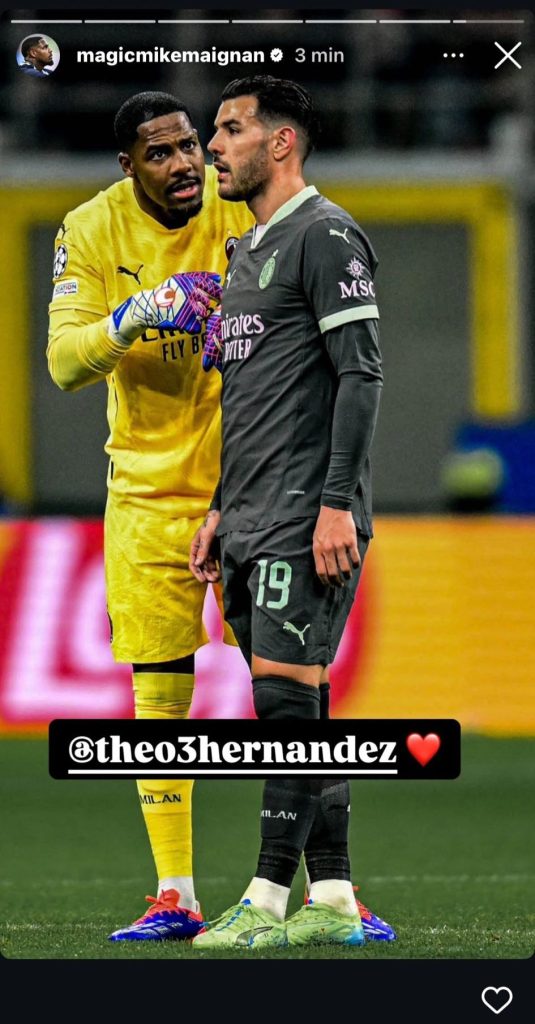 Maignan Milan, le storie Instagram del portiere con Theo Hernandez e Calabria - FOTO 28 WhatsApp Image 2024 12 12 at 23.42.16 1