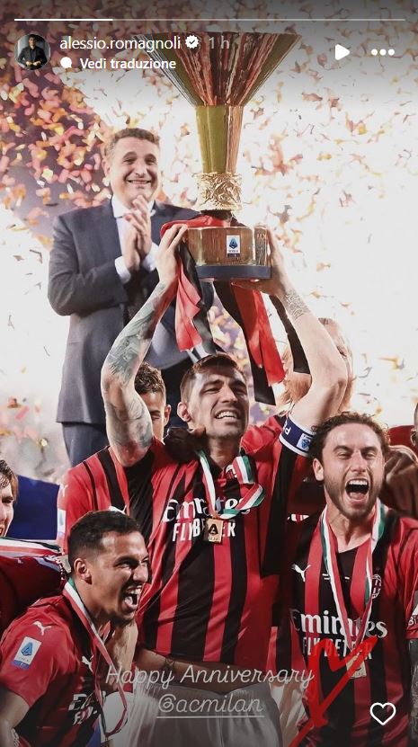 Milan, Romagnoli festeggia l'anniversario: la foto pubblicata sui social 27 WhatsApp Image 2024 12 16 at 17.38.26