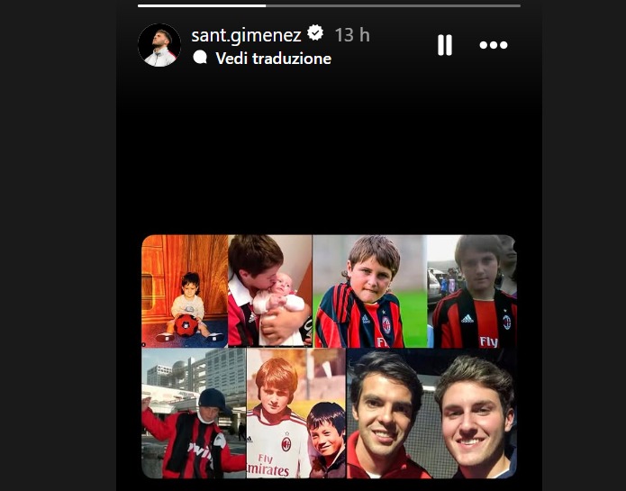 Gimenez, ama il Milan sin da bambino: ribadisce ancora una volta la sua passione rossonera 27 WhatsApp Image 2025 09 03 at 21.08.31
