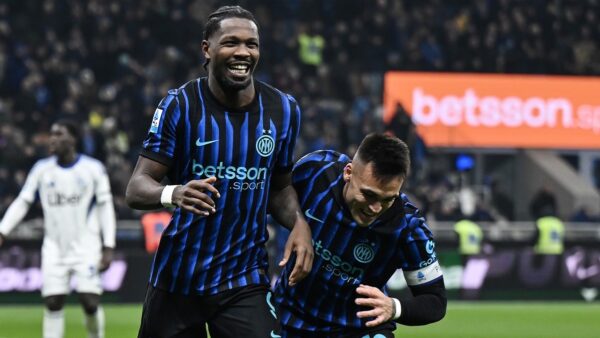 Thuram e Lautaro Martinez in Inter Como
