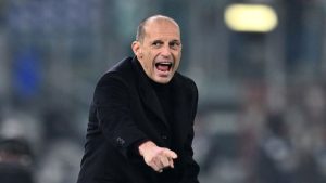 Roma Milan, Allegri sorride: record europeo per il Diavolo nella prima metà di stagione