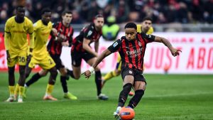 Nkunku Milan, doppietta d’autore e nuova vita nel Milan di Allegri e Tare