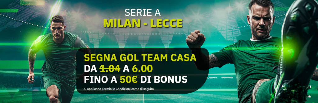 Quote Milan Lecce