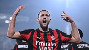 Conferenza stampa Rabiot post Milan Inter: «Vincere un derby non è mai facile. La distanza con l’Inter? 7 punti sono tanti, ma…»