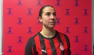 Arrigoni nel post partita di Milan Fiorentina femminile: «Volevamo portare a casa una partita positiva in atteggiamento e lo abbiamo fatto. Ternana? Dobbiamo ripeterci»