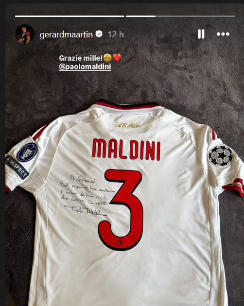 Gerard Martin e il regalo di Maldini: un idolo per il difensore del Barcellona - FOTO 27 image 37