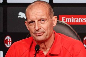 Conferenza stampa Allegri pre Milan Juventus: «Vincere è straordinario, ma in Italia conta stare nei primi 4. Leao? Non si giudica da un’annata»