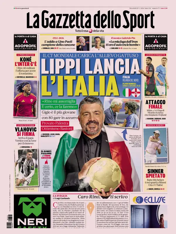 Le prime pagine dei principali quotidiani sportivi – 25 marzo 2026 27 image 32