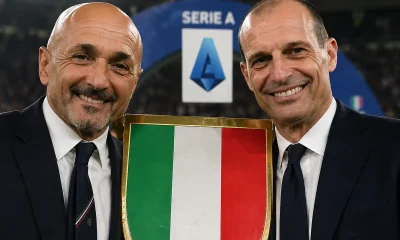 Spalletti e Allegri con lo scudetto
