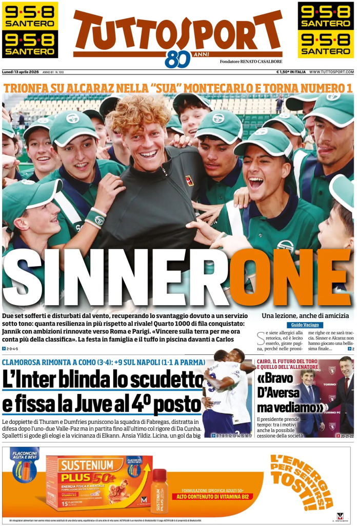 Le prime pagine dei quotidiani sportivi – 13 aprile 2026 27 image 18