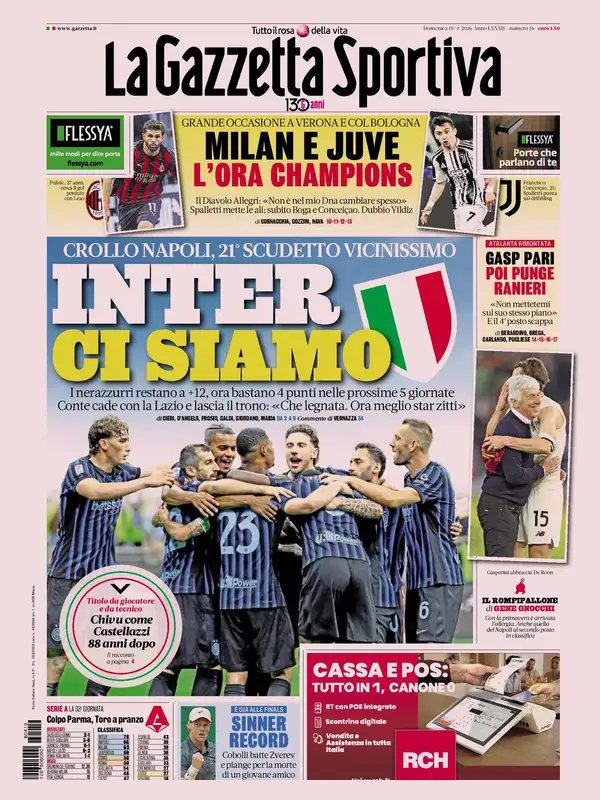 Le prime pagine dei quotidiani sportivi – 19 aprile 2026 27 image 22