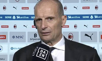 Allegri intervistato a Dazn
