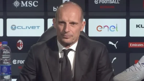 Allegri in conferenza stampa