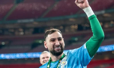 Donnarumma esulta