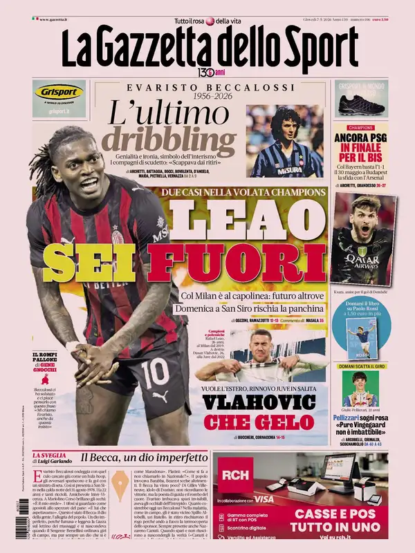 Le prime pagine dei quotidiani sportivi – 07 maggio 2026 27 image 4