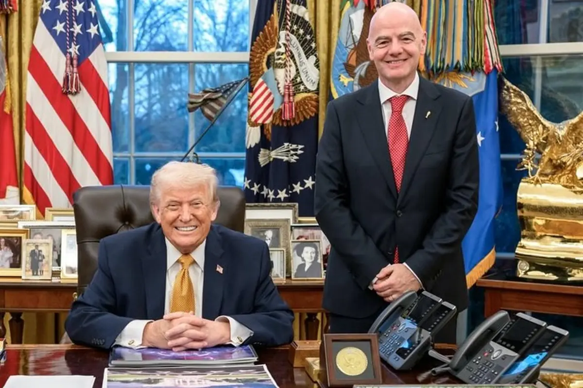 Italia ai Mondiali, l'ora della verità: "Ho già convinto Infantino" 27 Trump con Infantino alla Casa Bianca