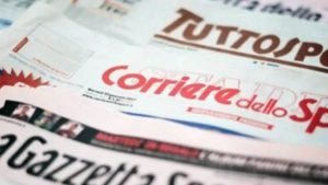 Le prime pagine dei quotidiani sportivi – 4 giugno 2026
