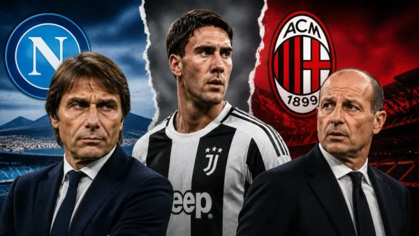 Allegri Conte Vlahovic