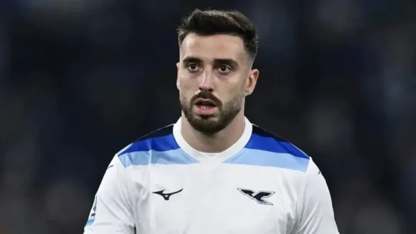 Mario Gila, difensore della Lazio