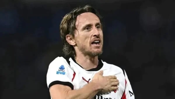 Luka Modric, giocatore del Milan