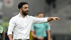Amorim a Dazn: «Abbiamo molto su cui lavorare, ma l’importante era la vittoria. Ai difensori chiedo di fare questo»