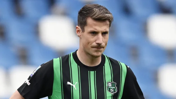 Pinamonti, giocatore del Sassuolo