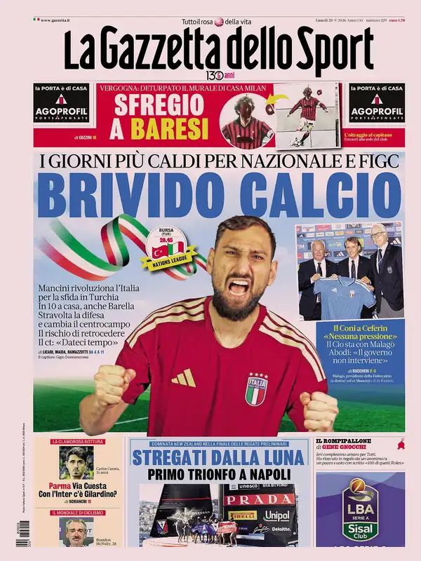 Le prime pagine dei quotidiani sportivi – 28 settembre 2026 2 image 38