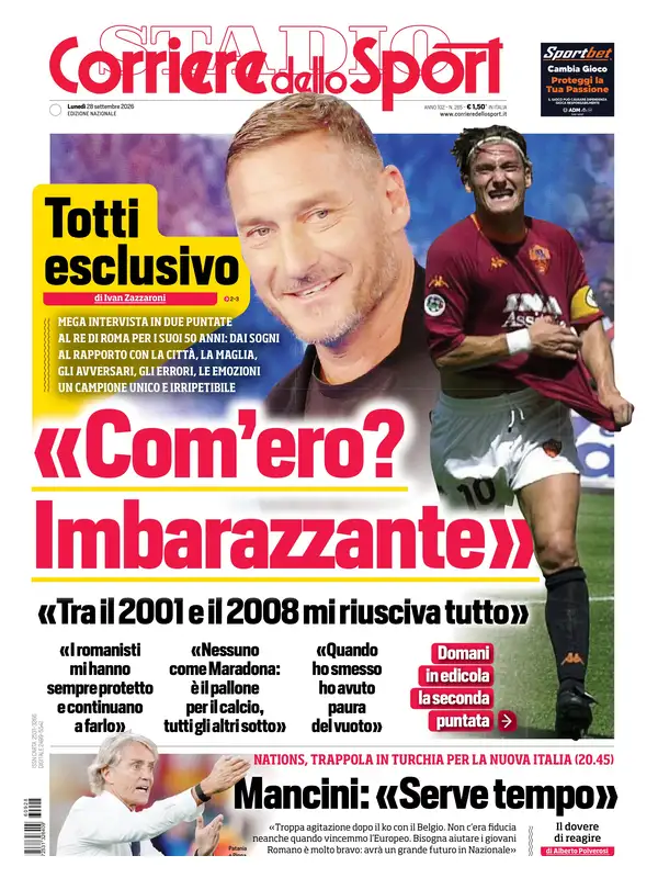 Le prime pagine dei quotidiani sportivi – 28 settembre 2026 3 image 39