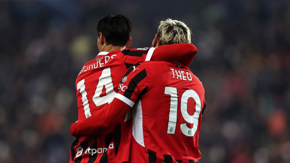 Milan, nostalgia rossonera: Theo Hernandez e Reijnders si ritrovano e si abbracciano in Arabia