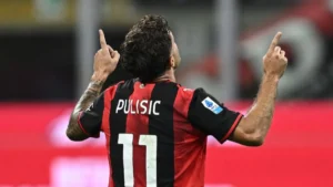Pulisic milan lecce esultanza